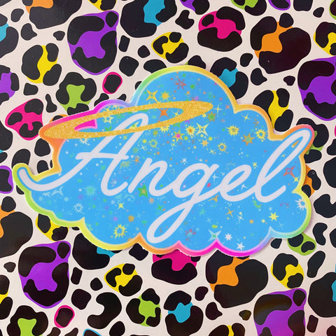 angel baby sticker (5”)