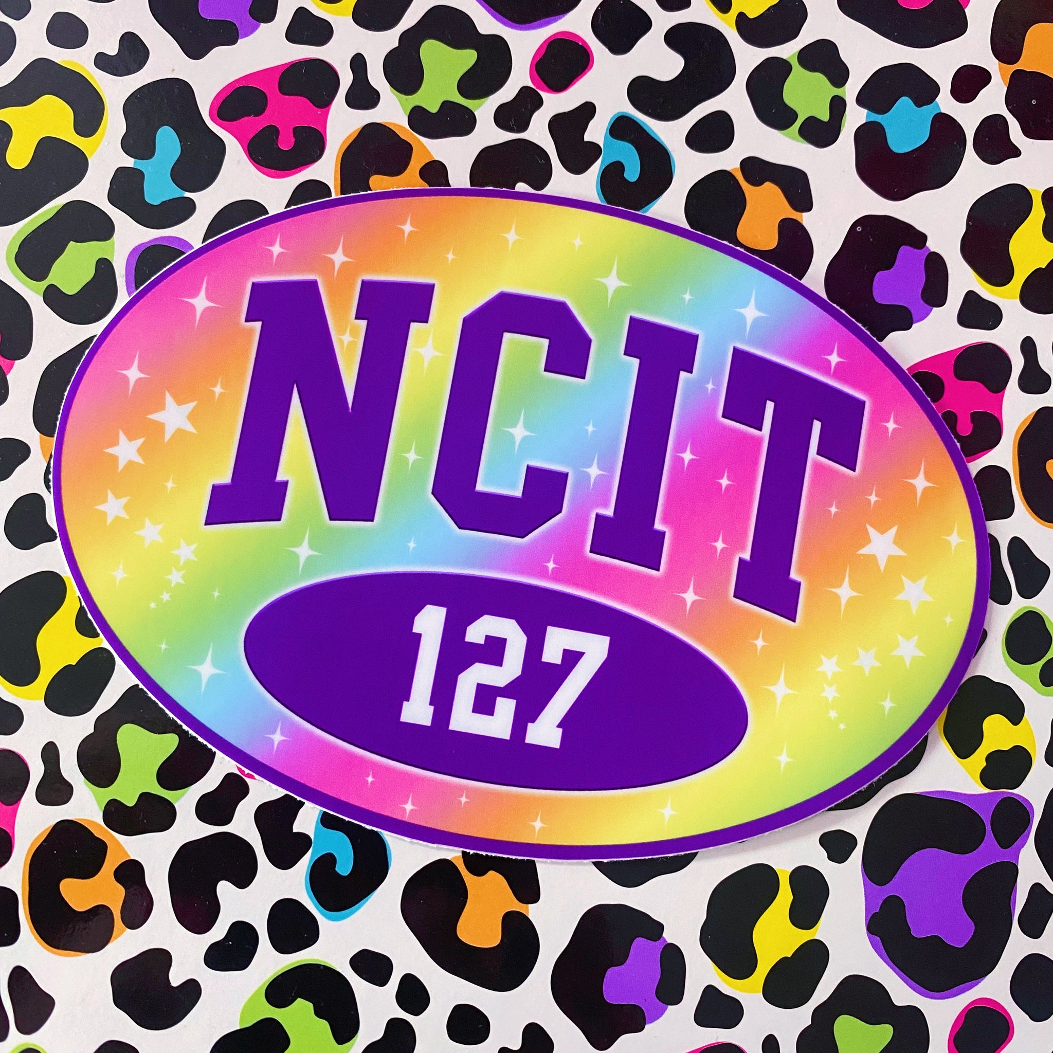 NCIT 5” sticker